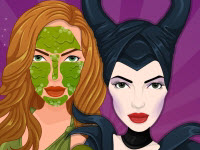 play Angelina Maleficent Makeover