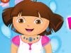 play Dora Washing Dresses