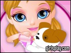 play Baby Barbie Adopts A Pet