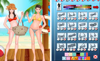 play Summer Bff Dressup