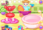 play Baby Alice Bathing