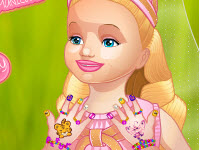 play Baby Barbie Great Manicure