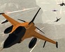 Orange Jet Fighter