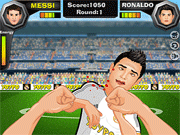 Ronaldo Vs Messi Fight