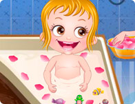 play Baby Hazel Royal Bath