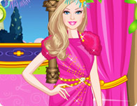play Barbie Celebrity Princess Dress Up
