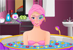 play Beauty Barbie Bathing