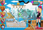 play Barbie Teen Pirate Ship Wash