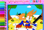 play Pets Garden Coloring