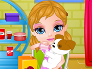 play Baby Barbie Adopts A Pet
