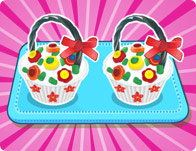 play Flower Basket Cupcakes