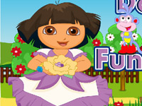 play Dora Boots Fun Maths