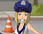 Stylish Police Woman