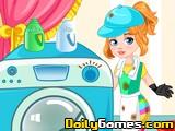 play Clumsy Gardener Laundry