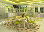 play Fruits Chicken:Kiwi Green