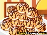 play Make Chocolate Profiteroles