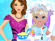 play Elsa'S Babysitter