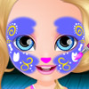 play Baby Barbie Face Painting