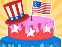 4Th Of July Cake Surprise