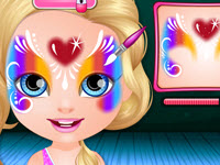 play Baby Barbie Hobbies Face Painting