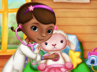 play Doc Mcstuffins Lamb Healing