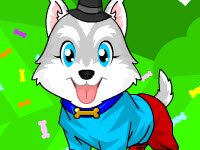 play Husky Puppy Dressup