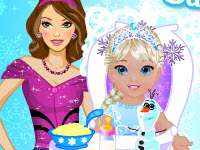 play Elsa'S Babysitter