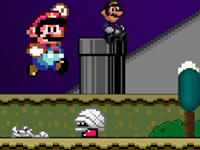 play Super Mario Flash - Halloween Version