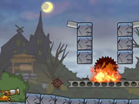 play Roly-Poly Cannon - Bloody Monsters Pack