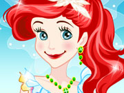 play Ariel Wedding Dress Up
