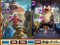 play Monsters Vs Aliens Similarities