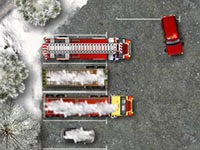 play  Winter Firefighters Truck 2
