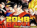 play 2048 Goku