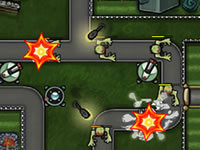 play  Haunted Suburb Tower Defense