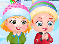 play Baby Hazel Winter Fun