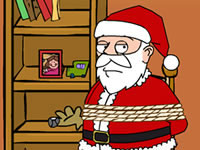 play  Tied Santa Escape