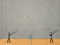 play Stick Figure Badminton