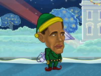 play  Obama Vs. Santa