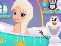 play  Baby Elsa Frozen Shower