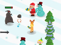 play Santa Defender