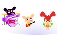 play  Piglets Band
