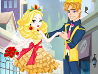 play Apple White Wedding Dressup