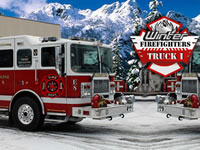 play Winter Firefighters Truck