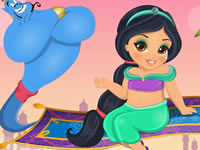 play Baby Jasmine Genie Spa