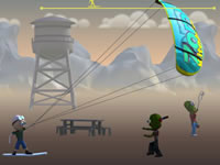 play Zombiekiteboarding