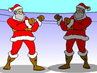 play Santa Fighter 2000