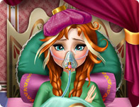 play Anna Frozen Flu Doctor