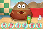 play Pou Shaving