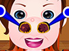 play Sophia Nose Cleaning