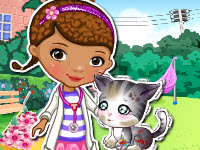 play Doc Mcstuffins: Stray Kitten Caring